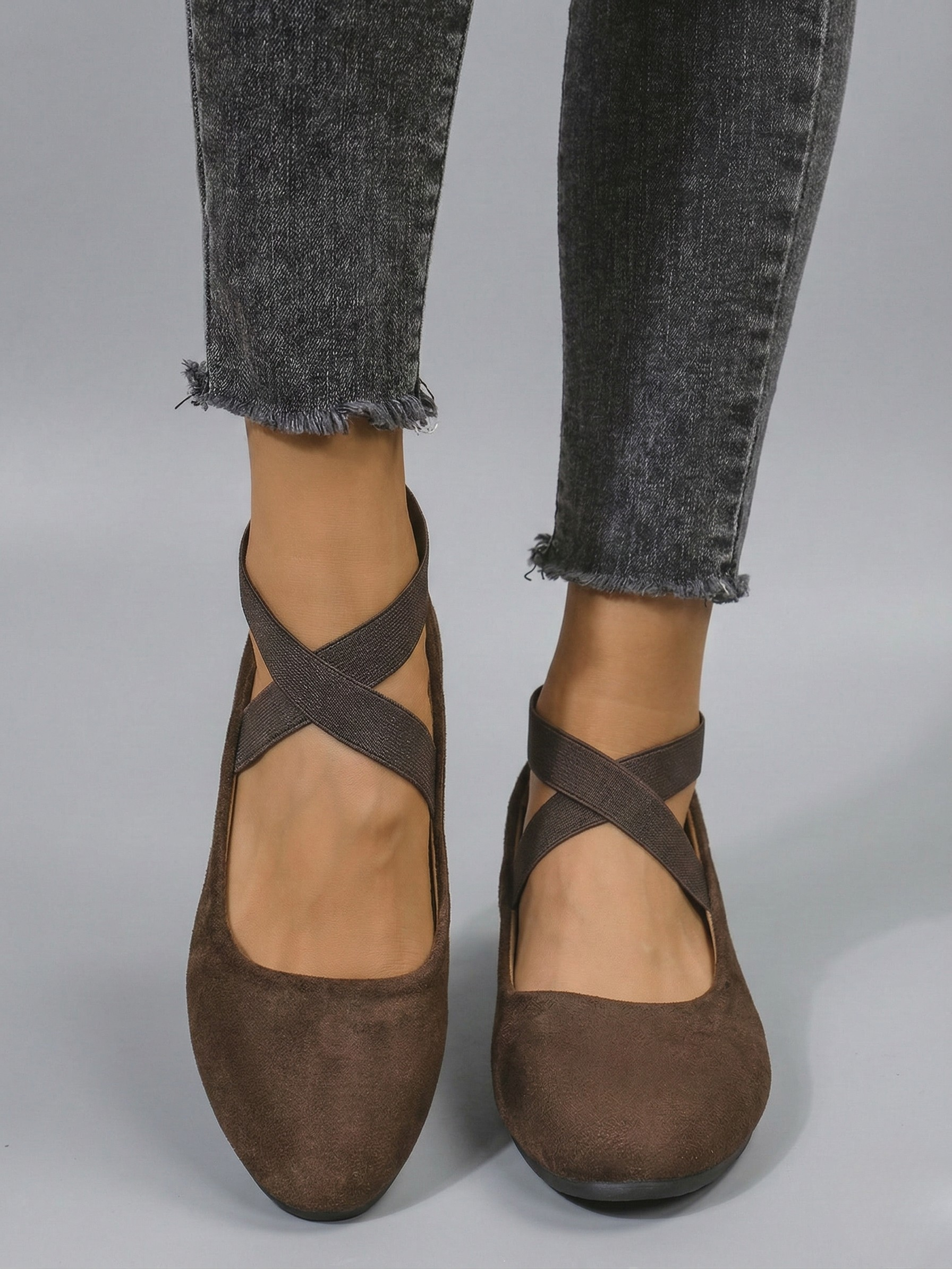 Calerinne | Closed Wedge Ballerina Shoes