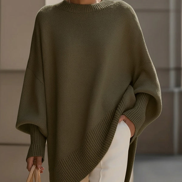 Alina - Pull Tricot Minimal Luxe