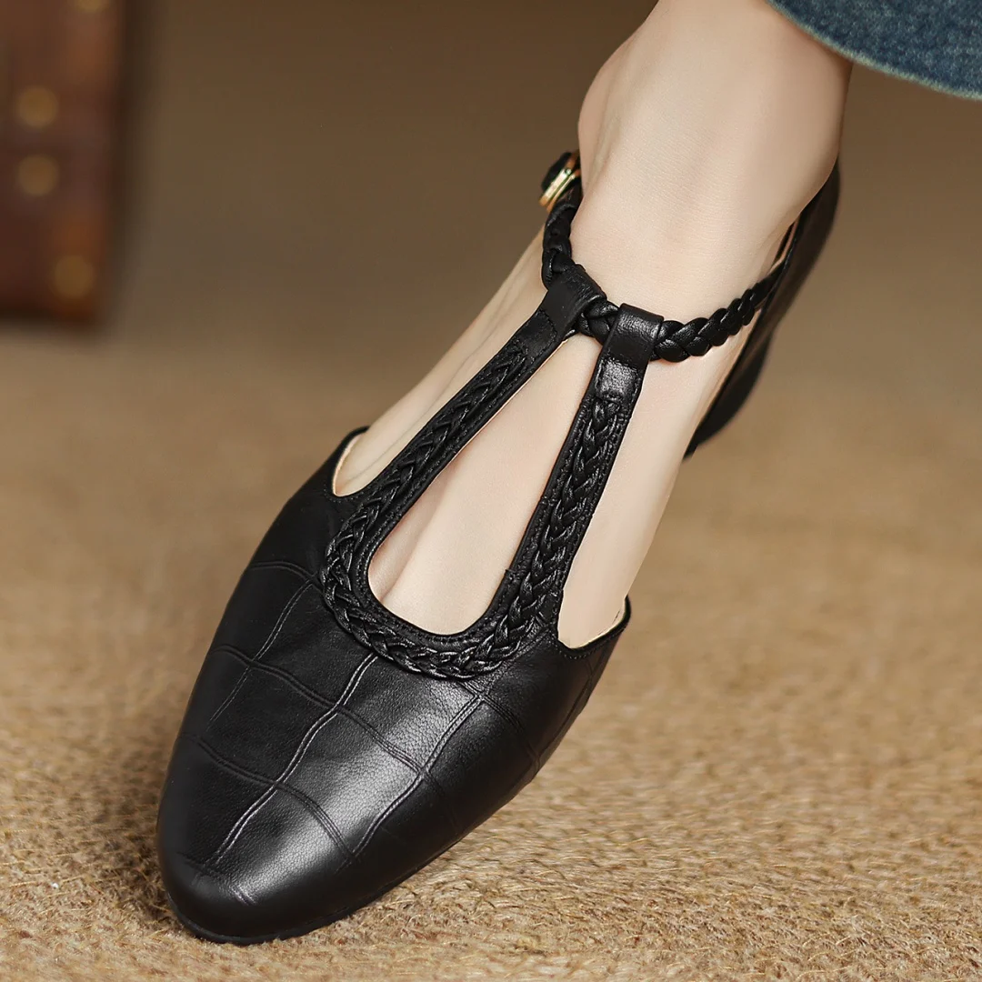 Lida | Kepa Cuir Mary Janes