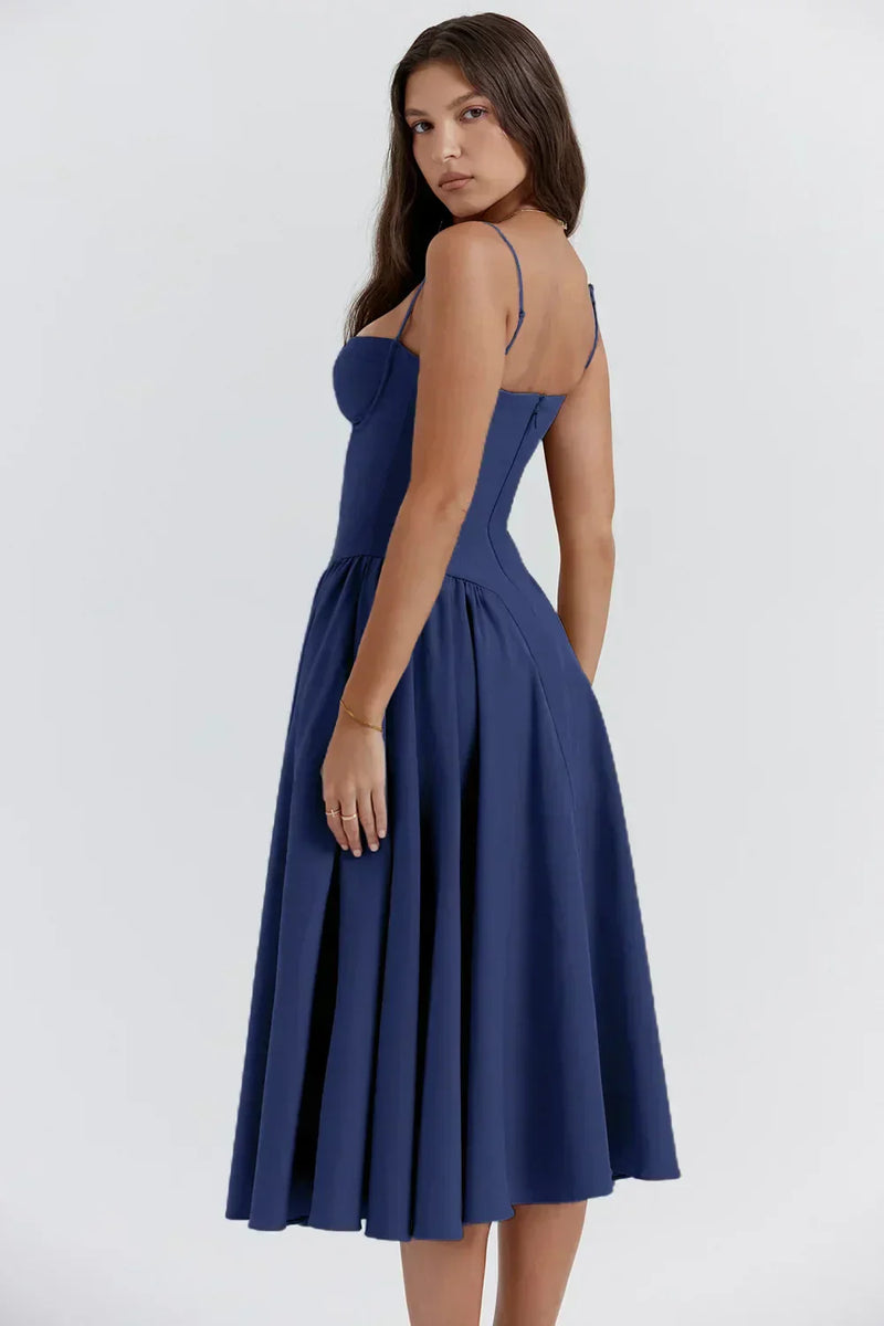 Elara | Robe Corset Midi