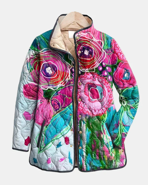 Arianne | Veste Élégante à Motif Floral