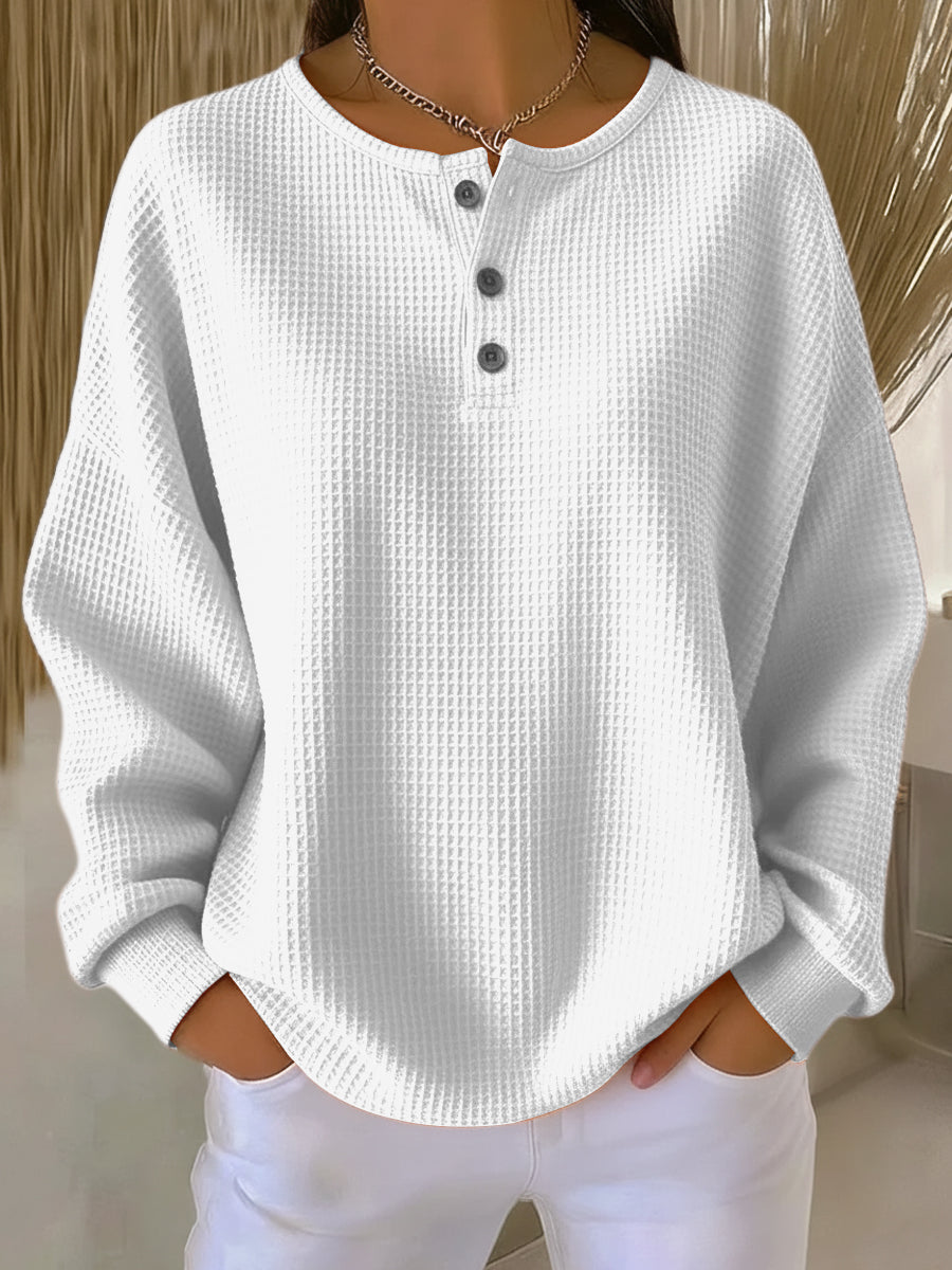 Anne™ - Sweat-shirt décontracté avec col