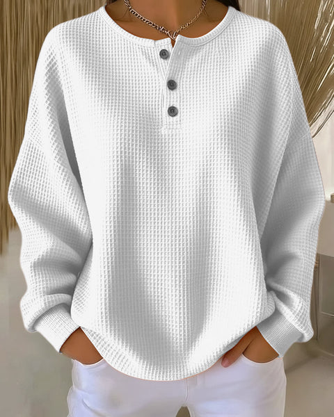 Anne™ - Sweat-shirt décontracté avec col