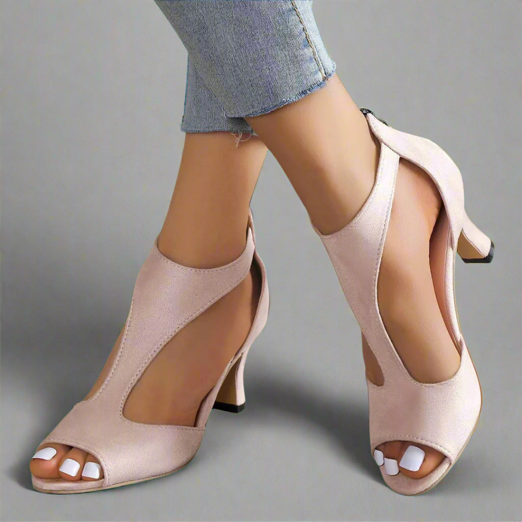Heidrun | Sandales à Talons Élégantes et Confortables