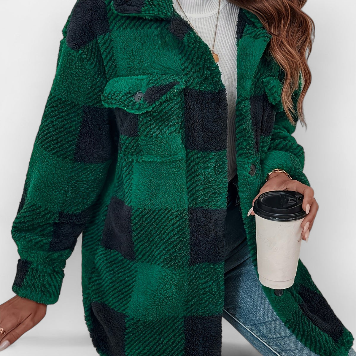 Kristína – Veste en Fleece Doux