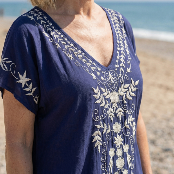 Elyra | Light Drape Midi Dress