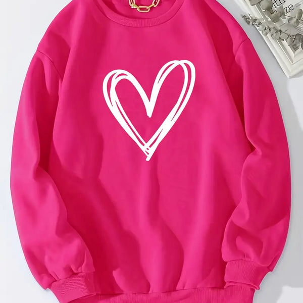 Livia |  Soft Knit Heart Sweater - Feel good. Look lovely.