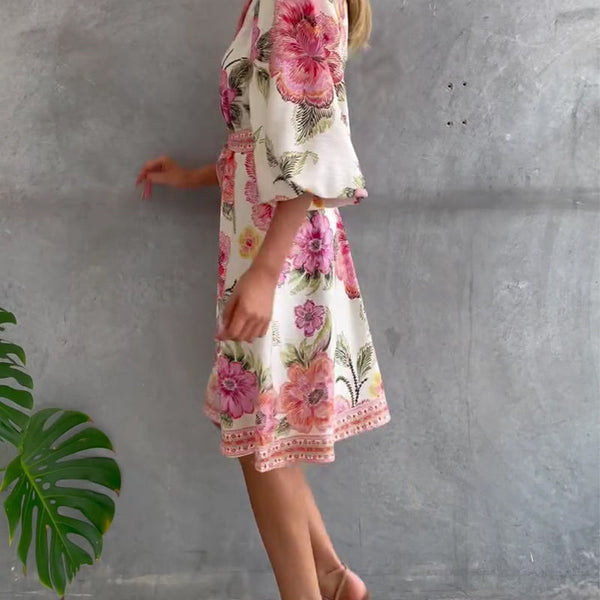 Clara Printed Dress