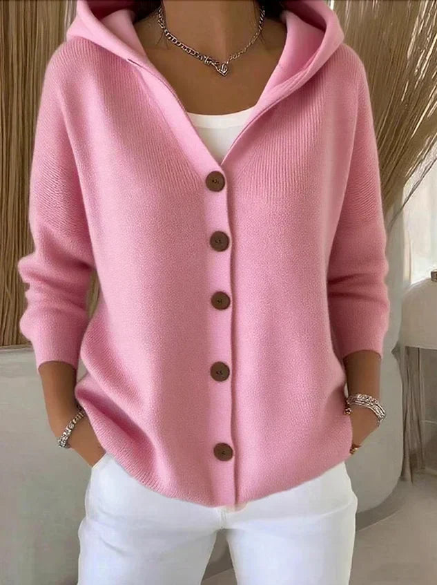 Isabell | Cardigan Long à Manches Longues Confortable