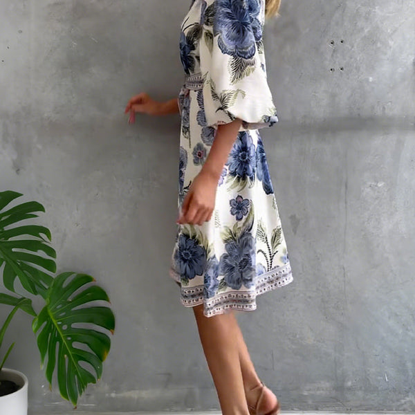 Clara Printed Dress