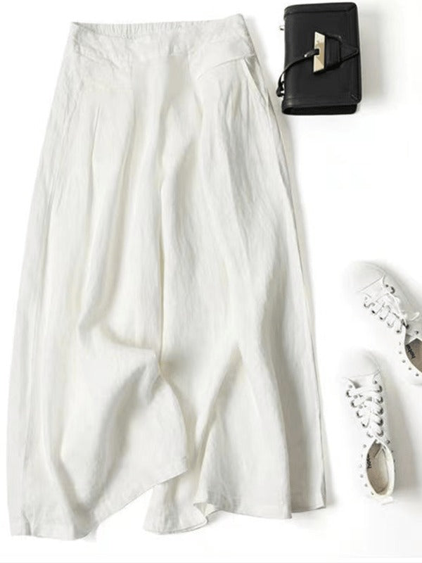 Leah - Pantalon Large Sans Effort