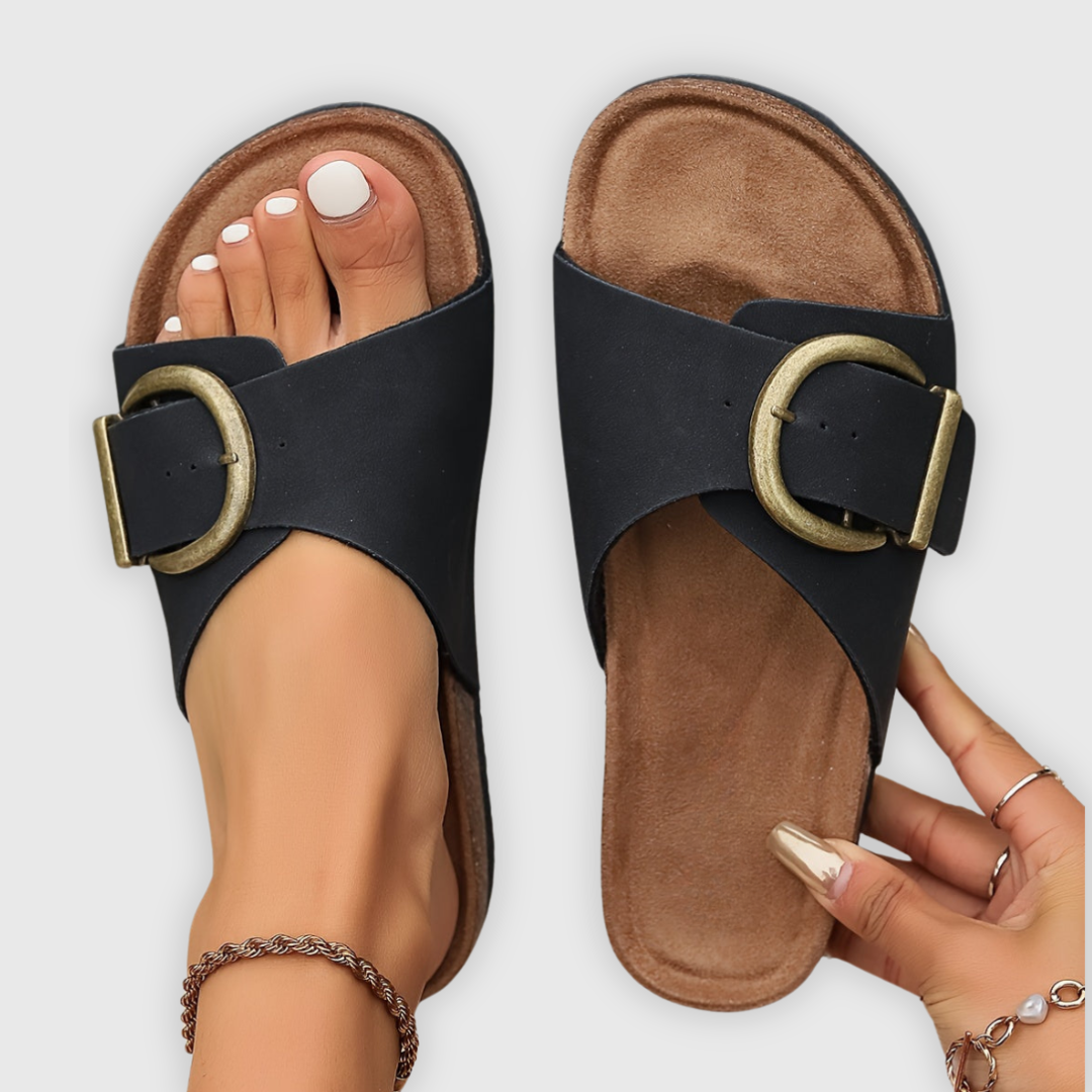 Aurora – Comfortable sandals with a soft entry