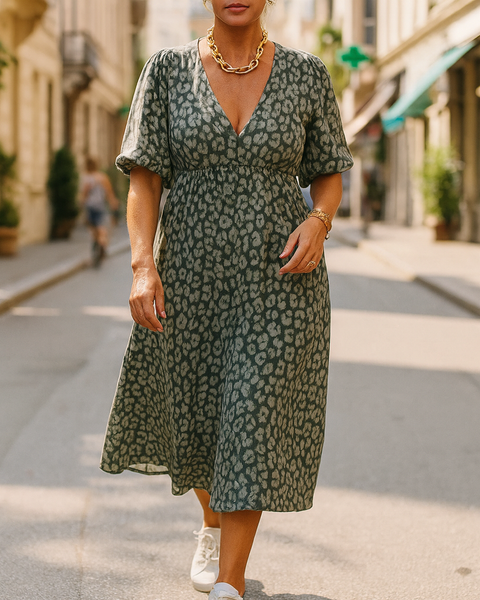 Maelle| Flattering Ease Dress – Comfortable & Effortlessly Elegant
