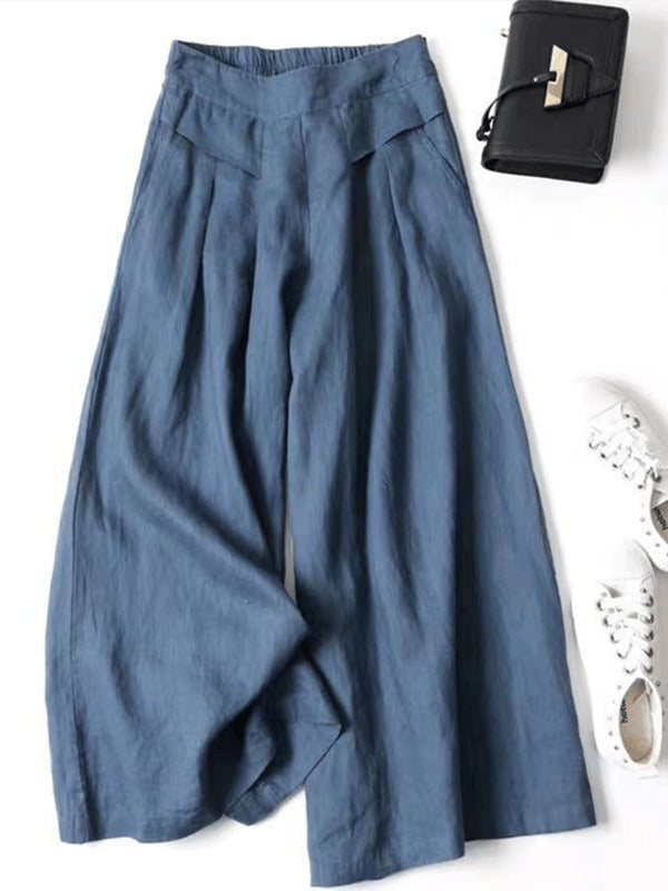 Leah - Pantalon Large Sans Effort