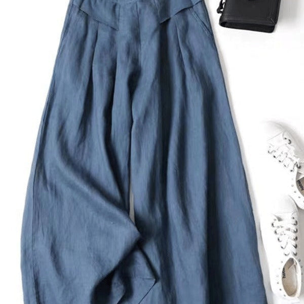 Leah - Pantalon Large Sans Effort