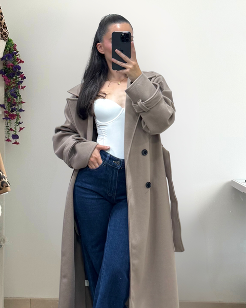 Valence | Manteau Trench Oversize