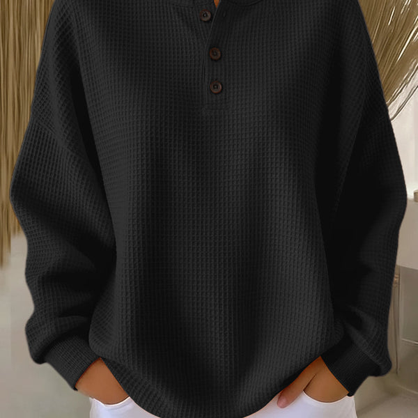 Anne™ - Sweat-shirt décontracté avec col