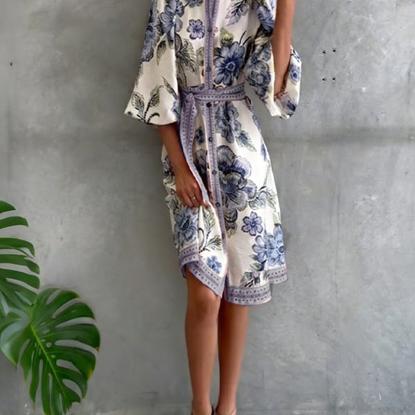 Clara Printed Dress