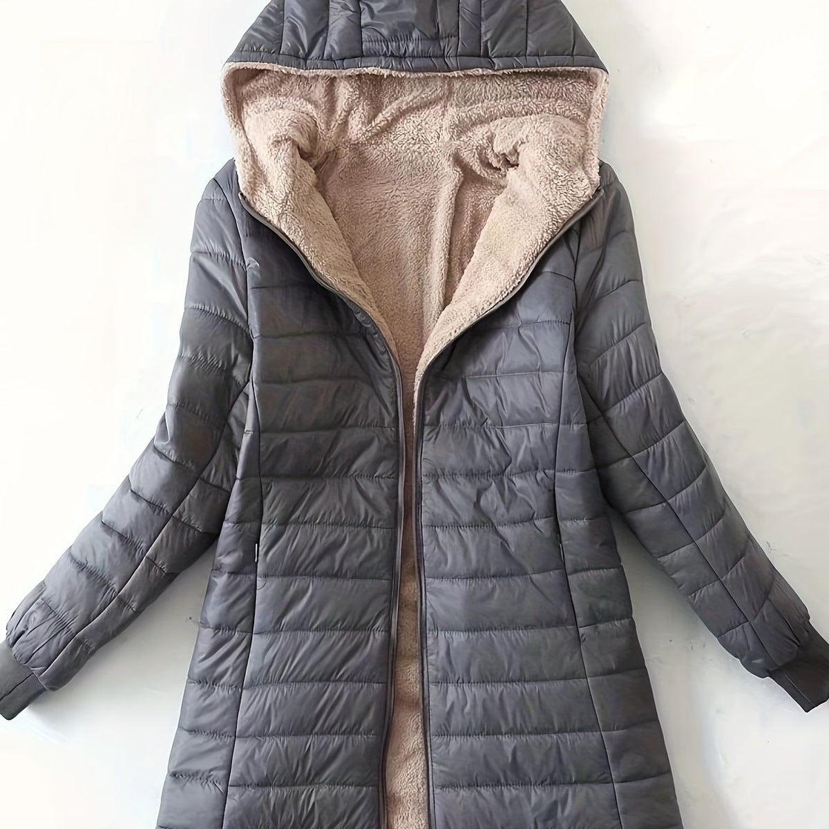 Michèle | Manteau Long Imperméable et Élégant