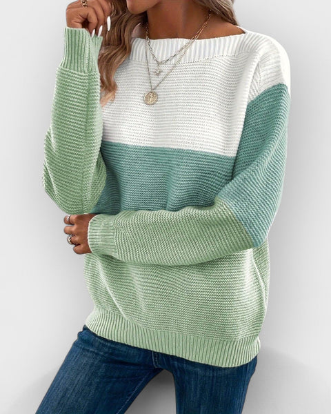 Kendra | Pull Patchwork Douillet