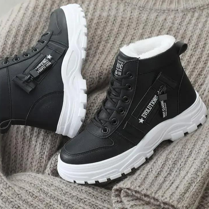 ASTRA™ | Bottes d'Hiver Douillettes avec Doublure en Fourrure