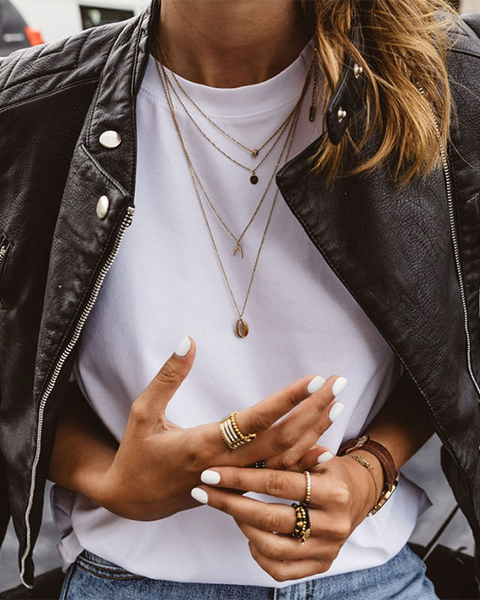 Janet | Veste en Cuir Véritable