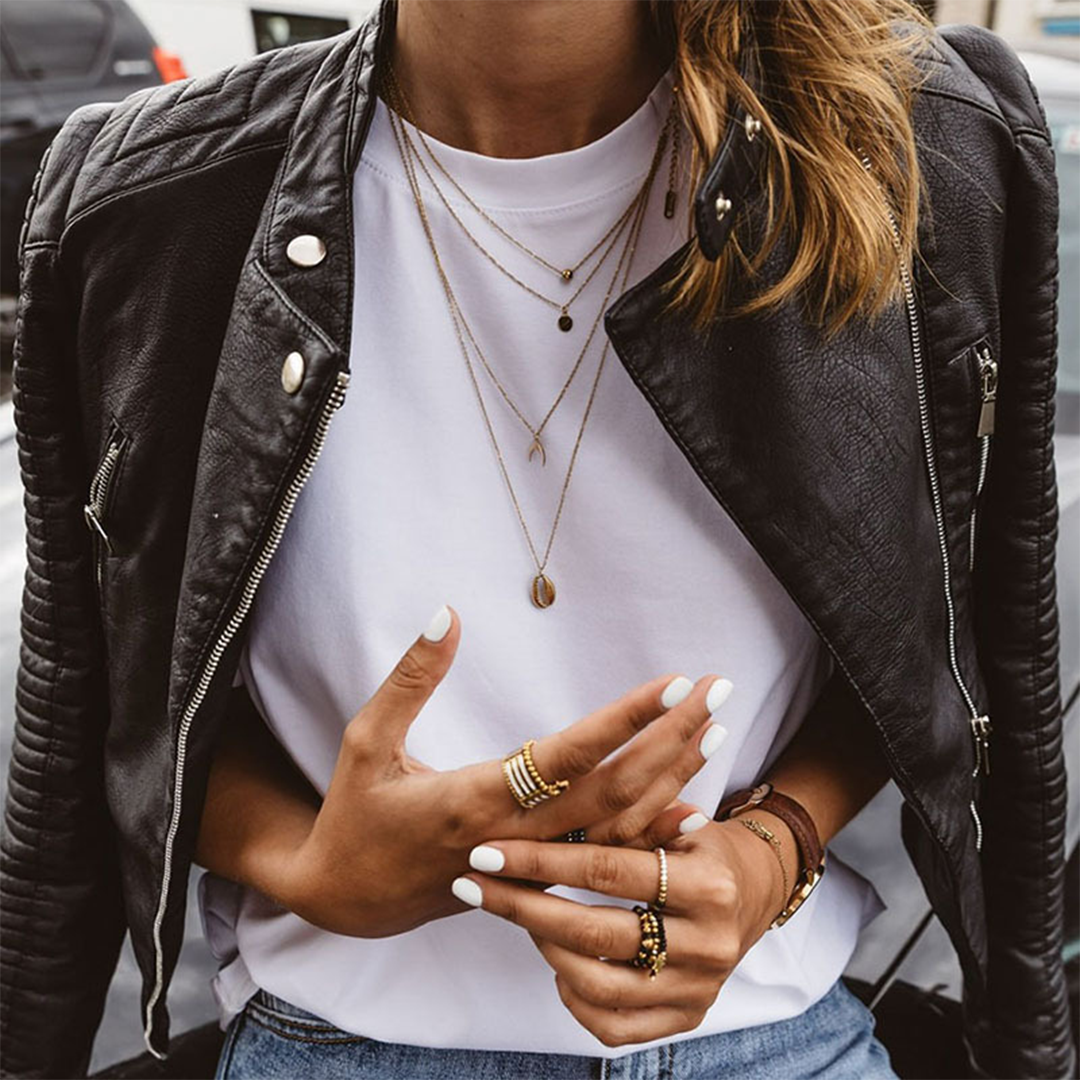 Sophie | Veste en Cuir Intemporelle