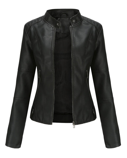 BEATRICE™ - Veste Slim à Fermeture Éclair