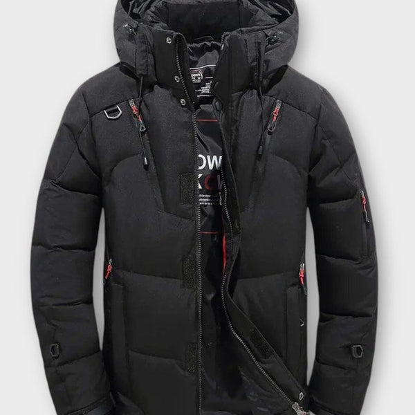 ATLAS | VESTE D'HIVER SOLIDE POUR HOMME
