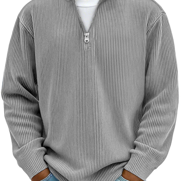 VALENCE | PULL ZIPPÉ CHALEUR LÉGÈRE POUR HOMMES