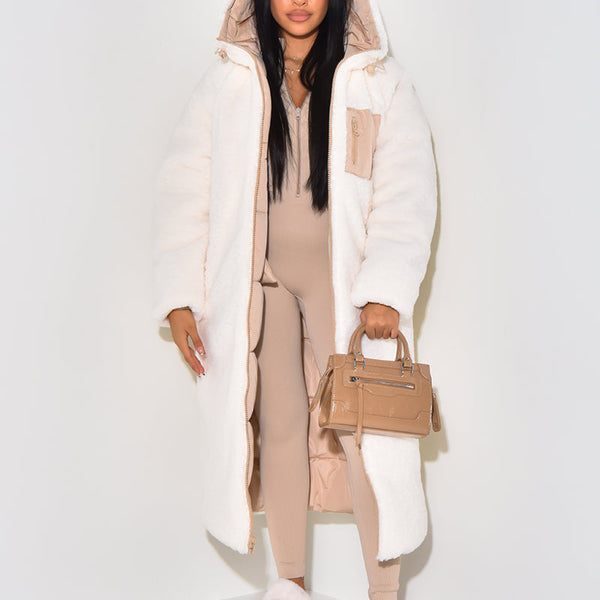 REVINA™ - Veste Longue Réversible