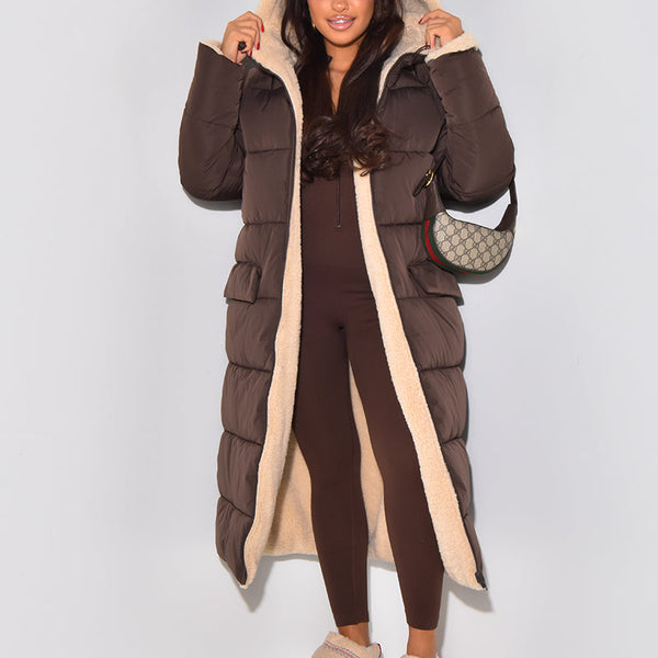 REVINA™ - Veste Longue Réversible