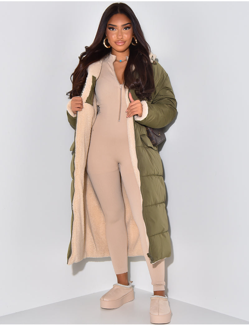 REVINA™ - Veste Longue Réversible