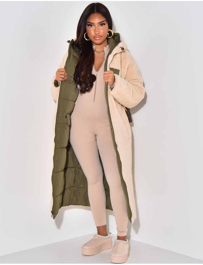 REVINA™ - Veste Longue Réversible