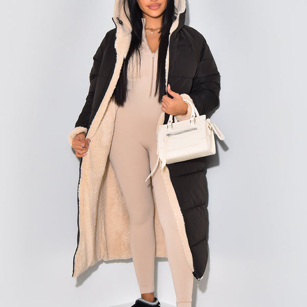 REVINA™ - Veste Longue Réversible