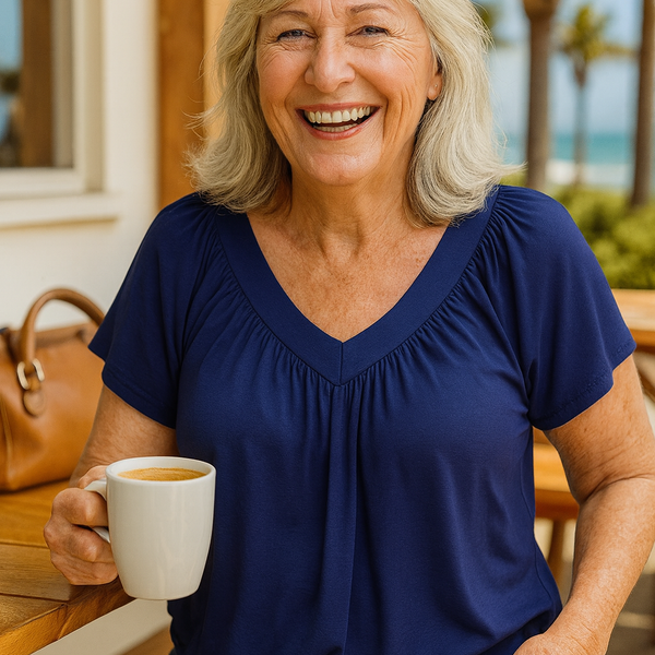 Maris| Luxe Comfort Top – Flattering Ease for Every Day (S-5XL)