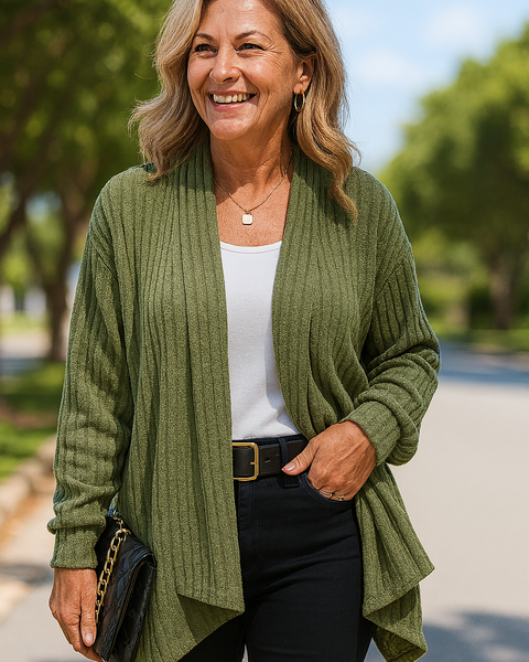 Calina | Lightweight Knit Cardigan – Confidence in motion