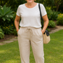 Thea | Comfort Linen Pants - Cool & Comfortable