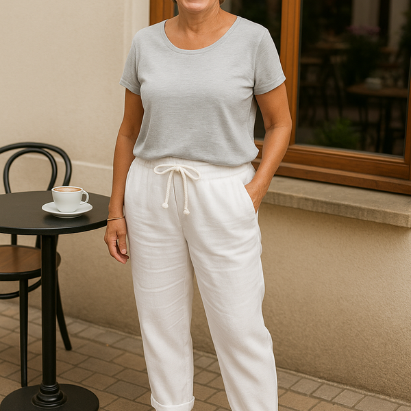 Thea | Comfort Linen Pants - Cool & Comfortable