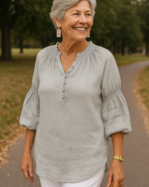 Idra Blouse – breezy comfort meets timeless style