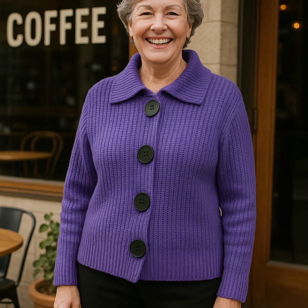 Emmeline | Heritage Knit Cardigan - softness, warmth, confidence