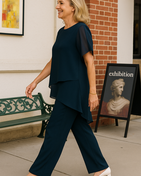 Velanya | 2-Piece Set – Breezy, Flattering Elegance for Real Women