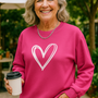 Livia |  Soft Knit Heart Sweater - Feel good. Look lovely.