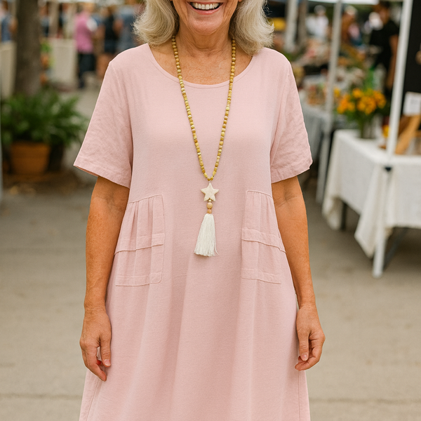 Leah | Effortless Confidence Dress – Breathable, Flattering & Ready for Anything