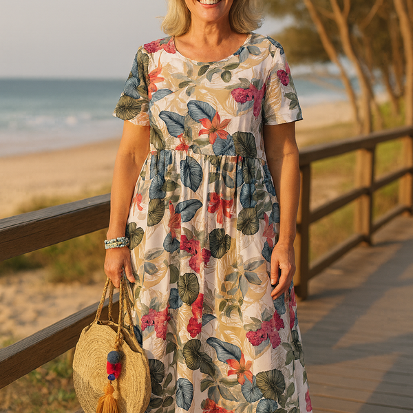 Masie | Robe Maxi Florale Aérée