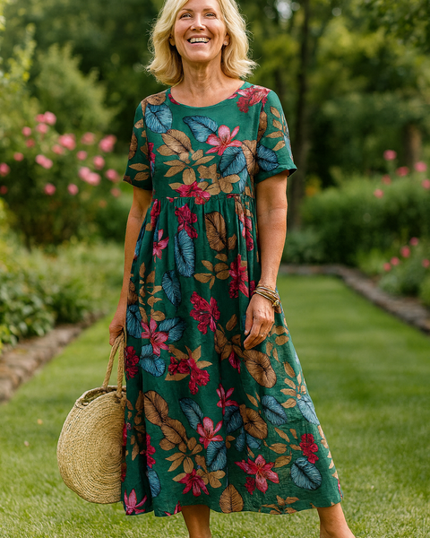 Masie | Robe Maxi Florale Aérée