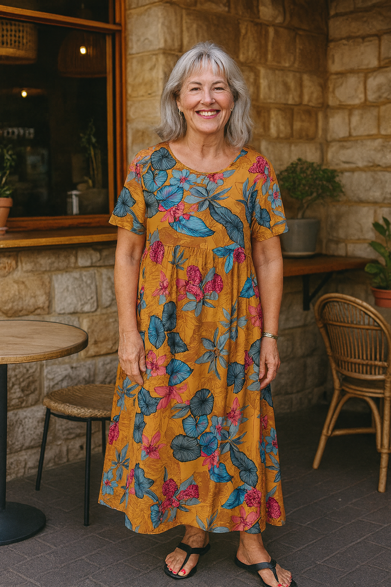 Masie | Robe Maxi Florale Aérée