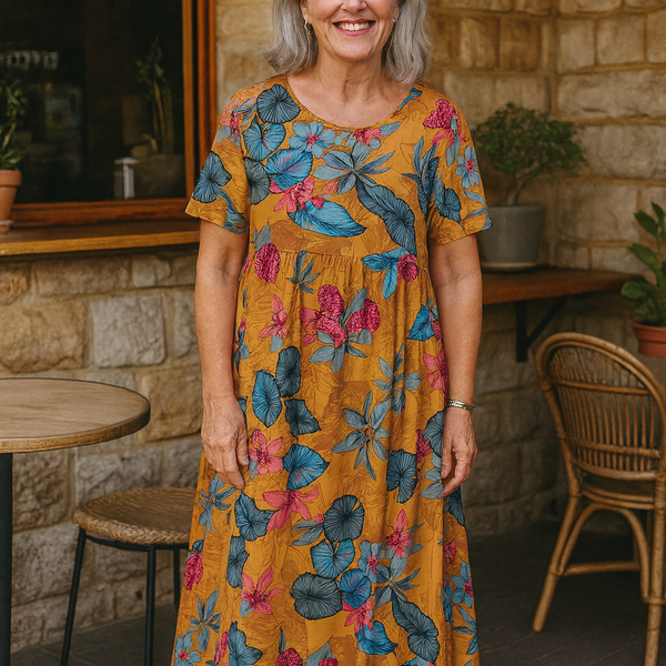 Masie | Robe Maxi Florale Aérée