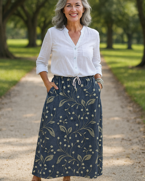 Eliza Everyday Breeze Travel Skirt (S-3XL)