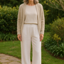 Tessa | Easy Comfort Pants – Linen Cotton Blend